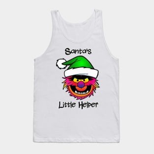 Santas Little Helper (Animal Muppet) Tank Top